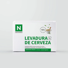Suplemento Dietario Natufarma Levadura de Cerveza x 40 comprimidos