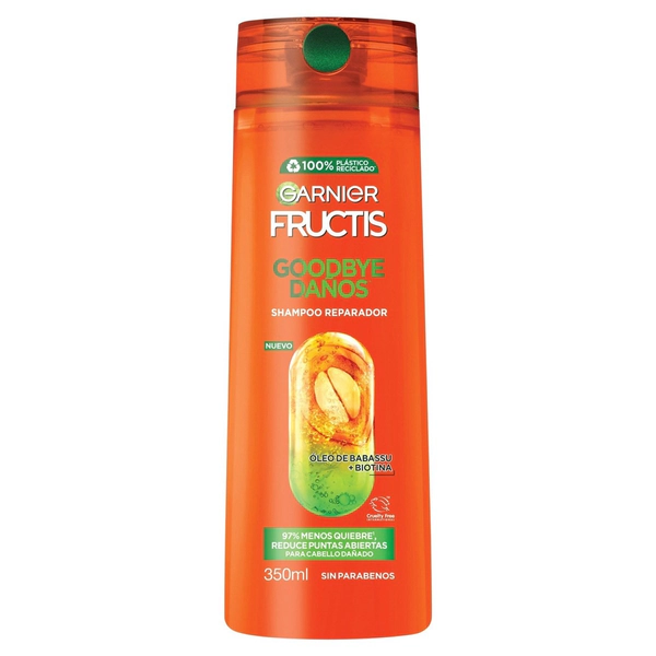 Garnier Fructis Shampoo Goodbye Daños Oil Control 350 ml
