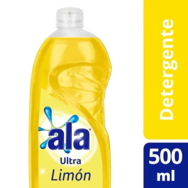 DETERGENTE LAVAVAJILLA ALA Limon x500ml