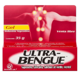 Ultra Bengue Desinflamante Gel X 35 Gramos