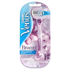 Máquina de Afeitar Gillette Venus Breeze Recargable + 1 Cartucho