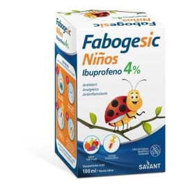 Fabogesic Niños 4% Susp.c/jeringa X 100ml
