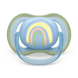 Chupete Avent Arcoiris Azul Ultra Air Deco 0 - 6 meses x 1