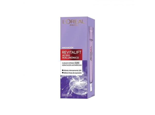 Crema Ojos L´Oréal Paris Revitalift Acido Hialulronico X 15Ml