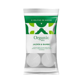 ORGANIC TEALIGHTS JAZMIN & BAMBU