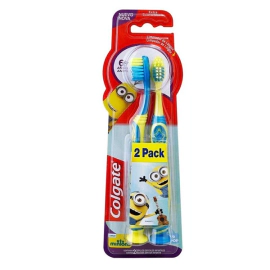Colgate Cepillo Dental Smiles Minions 6+ Años 2 Unidades Promo Precio Especial