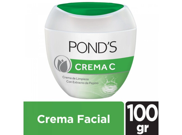 Crema Facial Ponds C Pepinos X100Gr