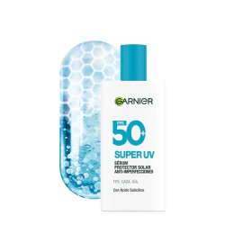 Sérum Solar Anti Imperfecciones Super Uv Garnier Fps50 x 40 ml