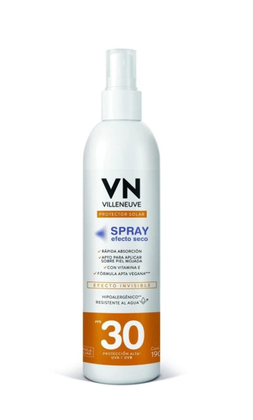 Vn Protector Solar Spray Efecto Seco Fps 30 190 ml