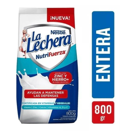 La Lechera Nutrifuerza Nestle Leche En Polvo Pack 800g