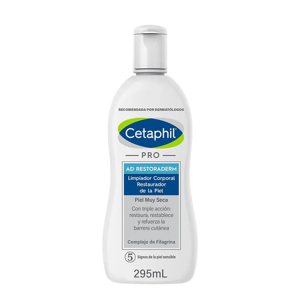 Crema Corporal Limpiadora Cetaphil Pro Ad Restoraderm 295ml