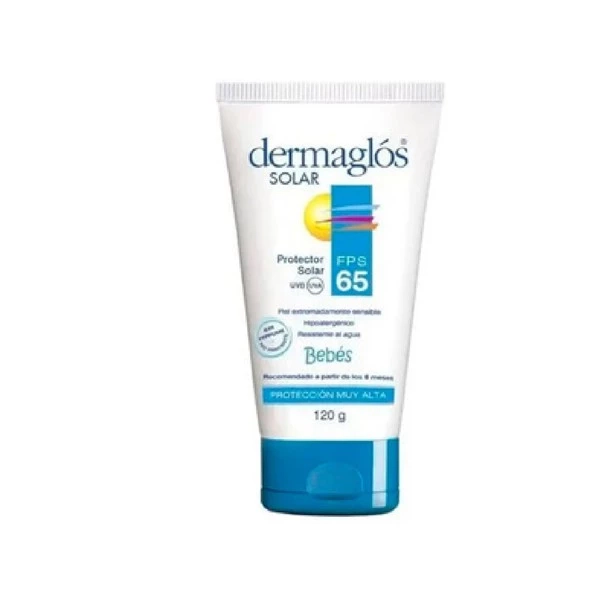 Dermaglos Protector Solar Bebés Fps 65 crema 120 gr