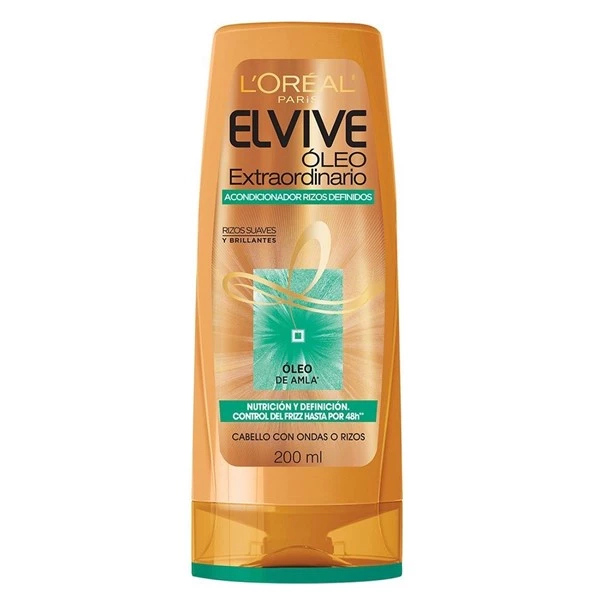 Elvive Acondicionador Rizos Oleo Extraordinario 200 Ml