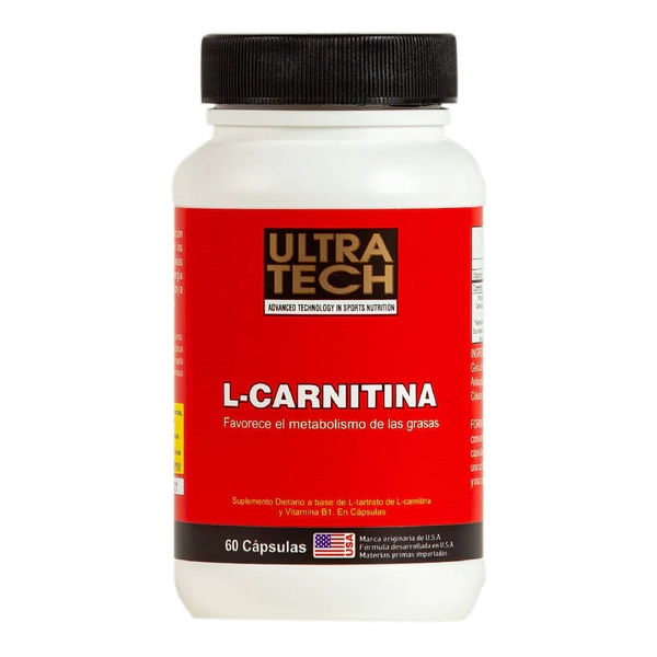 Ultra Tech Suplemento Dietario L-Cartinina x 60 un