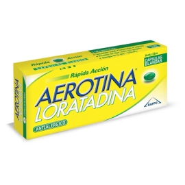 Aerotina Loratadina X 7 Capsulas Blandas