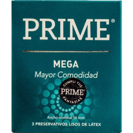 Prime Preservativos Mega (3 Unidades)