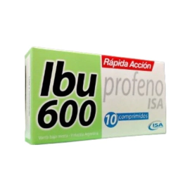 Genomma Ibu 600 Ibuprofeno 600 Mg x 10 Comp