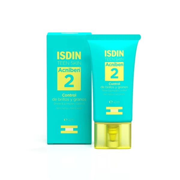 Isdin Acniben Teen Skin Gel Crema Matificante 40 ml
