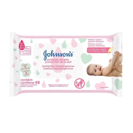 Johnsons Baby Toallas Húmedas Extra Cuidado (48 Unidades)