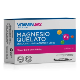 Vitamin Way Suplemento Dietario Magnesio Quelato (30 Cásulas Rígidas)