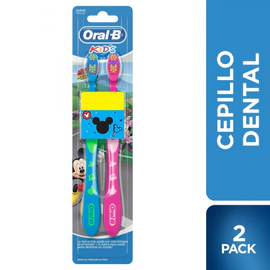 Oral B Cepillos Dentales Kids Mickey (2 Unidades)