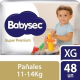 Babysec Pañales Super Premium Xg (48 Unidades)