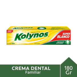 Pasta dental Super Blanco con calcio 180 gr