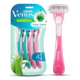 Máquina Afeitar Mujer Gillette Venus Sensitive 4 Unidades