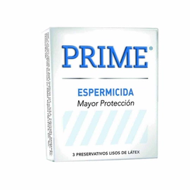 Prime Preservativos Espermicida (3 Unidades)