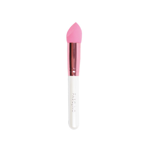 Brocha esponja blender de rostro color rosa