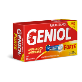 Geniol Forte 650mg X 16 Comp. Elea
