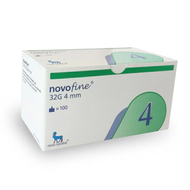 Novofine Aguja Hipodérmica Estéril 324 g- Mm (100 Unidades)