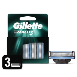 Gillette Cartuchos 3 mach (3 Repuestos)