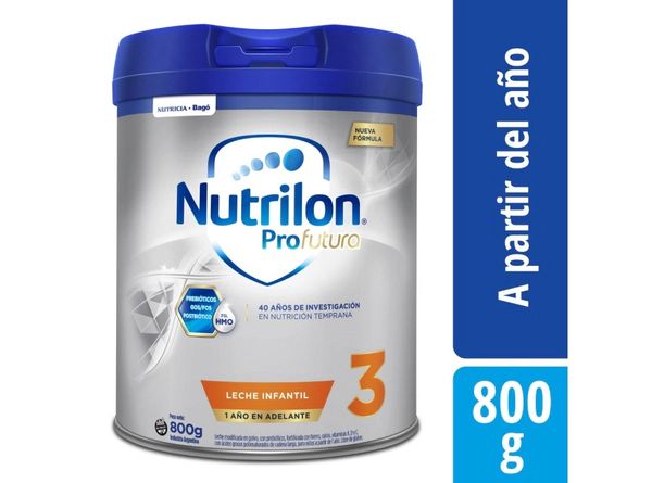 Leche Infantil Nutrilon Profutura 3 A Partir De Los 12 Meses 800G