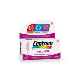 Suplemento Vitaminico Centrum Mujer X60Cmp