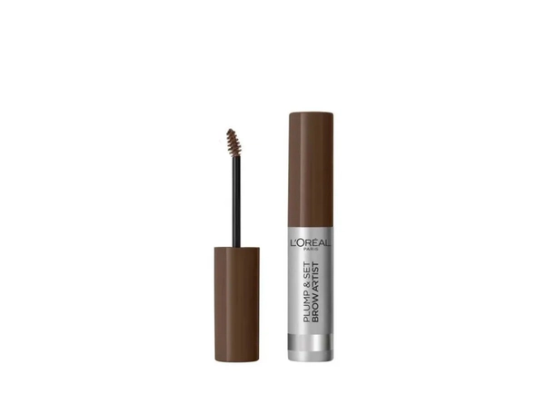 Máscara De Cejas Loreal Artist Plumper Brunette