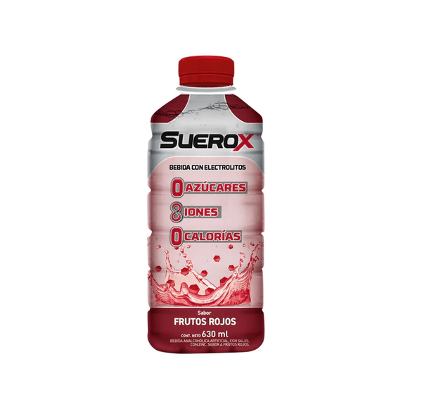SUEROX FRUTOS ROJOS FRUTILLA 630 ML