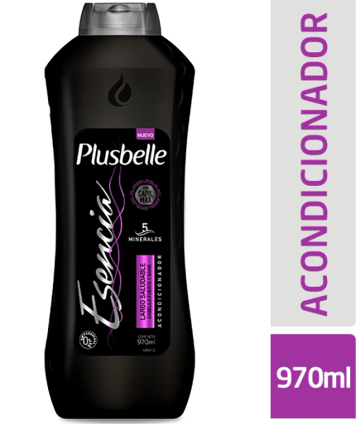 Plusbelle Acondicionador Esencia Largo Saludable 970 ml