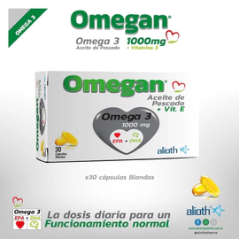 Omegan Omega 3 Aceite de Pescado (30 Capsulas Blandas)
