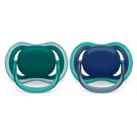 Avent Chupete Ultra Air Liso 618 -m Nene x 2 Color Liso