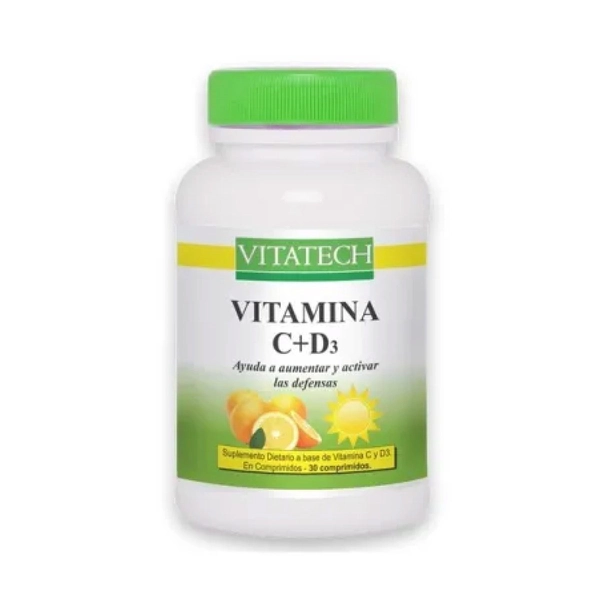 VITATECH VIT C &D COMX30