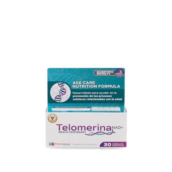 Telomerina Nad+ Longevidad 30 Capsulas Vegetales