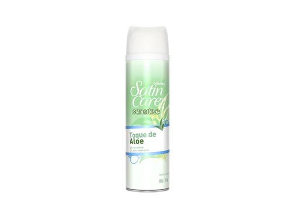 Gel Para Afeitar Gillette Satin Care Sensitive 198 G