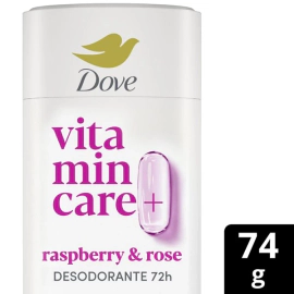 Dove Desodorante en Barra Raspberry & Rose 74 gr