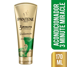 Acondicionador Pantene Restauración 3 Minute Miracle 170 Ml