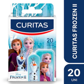 Curitas Apositos Adhesivos Frozen Ii (20 Unidades)