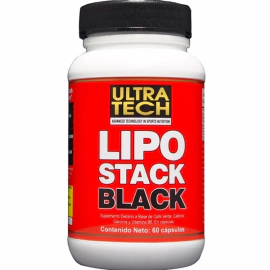 Ultra Tech Suplemento Dietario Lipo Stack Black x 60 cápsulas