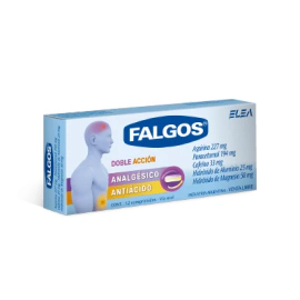 Elea Falgos Antiácido X 12 Comprimidos