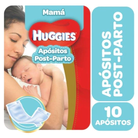 Huggies Apositos Post Parto (10 Unidades)