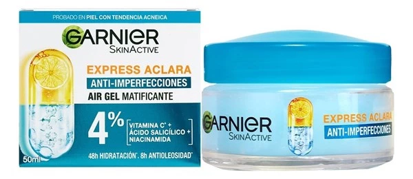 Crema hidratante Anti-imperfecciones en Gel Garnier | x 50ml